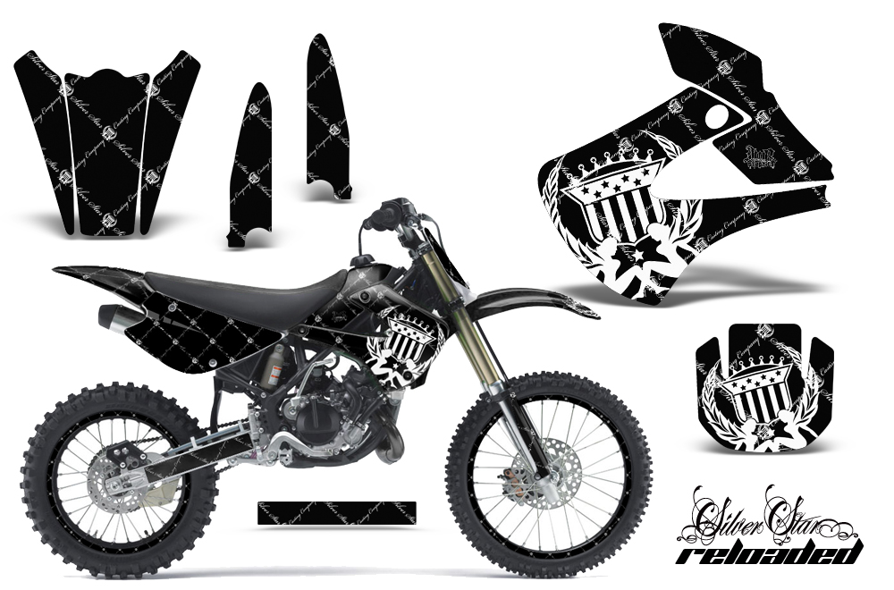 Kawasaki KX 85 100 NP Graphic Kit SSR WB NPs